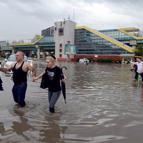 İstanbuldaki şiddetli yağmur sosyal medyayı salladı