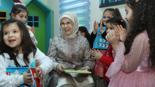 Emine Erdoğan, miniklerle bir araya geldi