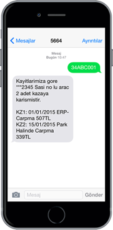 Saseden Hasar Sorgulama Sms Ile Nasil Yapilir Plakadan Ve Saseden Hasar Kaydi Sorgulama Basit Yontem Haberler