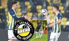 Son Dakika: Kadıköyde dikkat çeken an Penaltı öncesi ve sonrasında Mert Hakan - Mesut Özil - İrfan Can üçlüsü...
