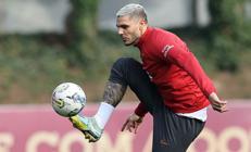 Galatasarayda Mauro Icardi şoku Antrenmanı yarıda bıraktı