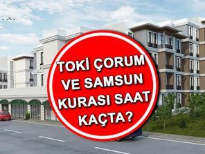 TOKİ Çorum ve Samsun kura çekimi ne zaman, saat kaçta 14 Aralık 2022 TOKİ Samsun, Çorum kura çekimi canlı yayın bilgisi
