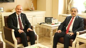 Son Dakika: Bakan Süleyman Soylu, Yargıtay Cumhuriyet Başsavcısı Bekir Şahini ziyaret etti