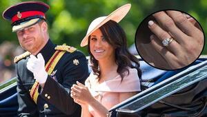 Meghan Markleın olay olan yüzüğünün sırrı ortaya çıktı