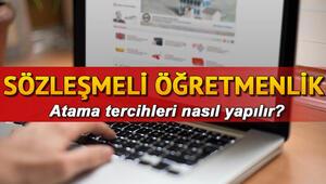 Sözleşmeli öğretmenlik tercih başvuruları başladı