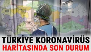 Koronavirüs Türkiye haritasında son durum