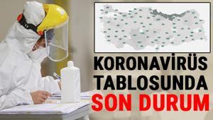 Koronavirüs Türkiye tablosu.. İşte koronavirüs haritasında il il koronavirüs vaka sayıları.. Hangi illerde yasaklar devam ediyor
