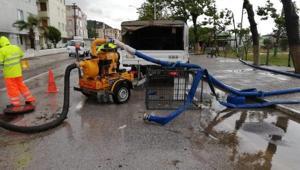 BUSKİ, sel bölgesindeki su hatlarını onardı