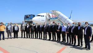 Yenişehir Havaalanında seferler başladı