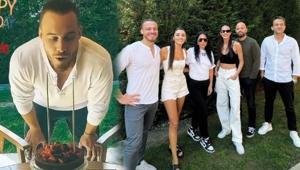 Yasemin Özilhandan Kerem Bürsine sürpriz doğum günü