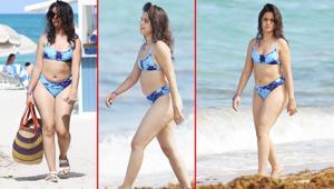 Ünlü çift tatilde, hayranları kapıştı: Sosyal medyada böyle görünmüyor ama