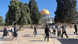 Fanatik Yahudilerden Mescid-i Aksaya baskın