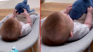 Takipçilerine sürpriz yaptı, yüzünü göstermediği bebeğinin sesini dinletti