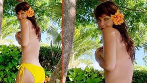 52 yaş pozları: Hem tasarlıyor, hem giyiyor