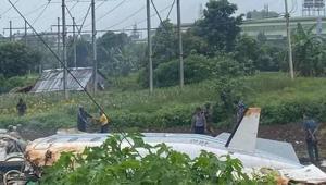 Myanmarda askeri uçak çelik fabrikasının üzerine düştü: 13 ölü, 16 yaralı