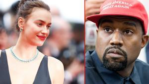 Kanye West ile Irina Shayk aşk yaşıyor: Yakalandılar