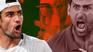 Fransadaki sokağa çıkma yasağı Novak Djokovicin işine geldi 5 bin seyirciyi dışarı çıkardılar...