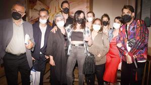 Camdaki Kız ekibinin başarı yemeği