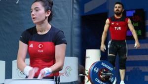Milli halterciler Nuray Levent ve Ferdi Hardal, Tokyo Olimpiyatlarına kota kazandı