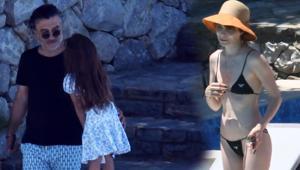 Nur Fettahoğlu ve eski eşi Levent Veziroğlu birlikte tatile çıktı