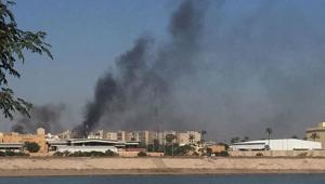 Bağdatta ABD Büyükelçiliğinin bulunduğu Yeşil Bölgeye füze atıldı