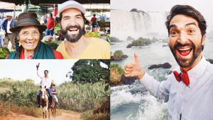 Gezgin Muammer Yılmaz kanıtladı: Parasız da çantasız da gezilebiliyor