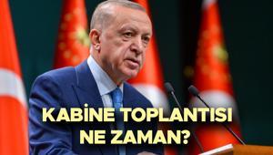KABİNE TOPLANTISI NE ZAMAN Bu hafta Cumhurbaşkanlığı Kabine Toplantısı var mı, saat kaçta Kamu işçisine toplu sözleşme zammı açıklaması bekleniyor...