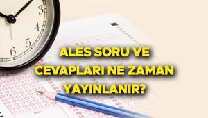 ALES SONUÇLARI NE ZAMAN AÇIKLANACAK 2023-ALES sınav soruları ve cevapları saat kaçta yayınlanacak ÖSYM.gov.tr ALES cevap anahtarı görüntüleme ekranı