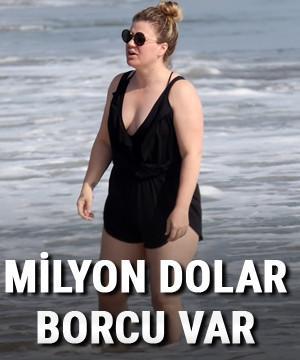 1.4 milyon dolar borcu var: Plajda stres attı