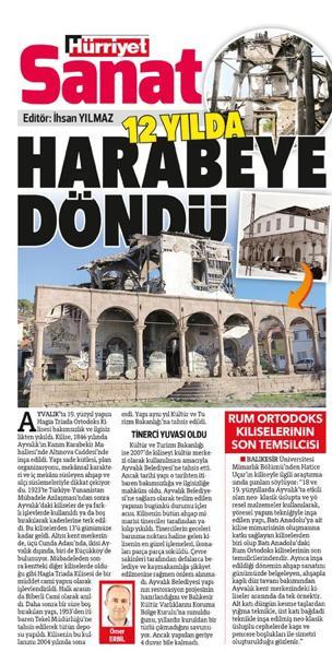 Hürriyet yazmıştı kurtuldu