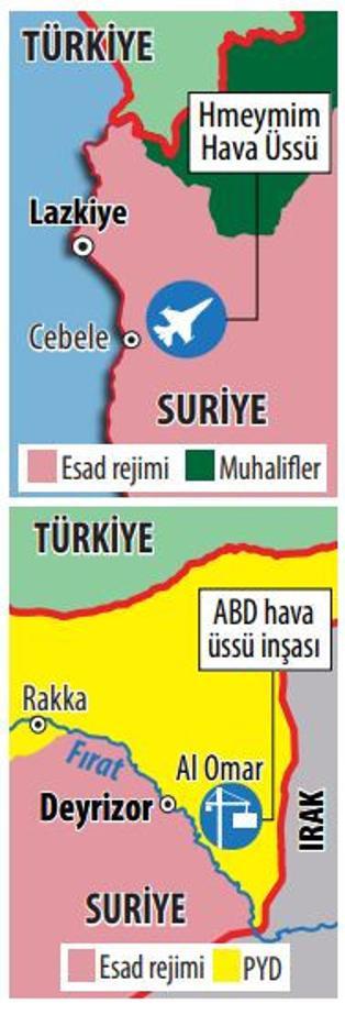 Suriye’de ABD-Rusya üs yarışı