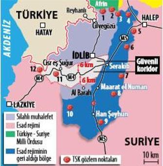 TSK’ya İdlib’de yeni görev