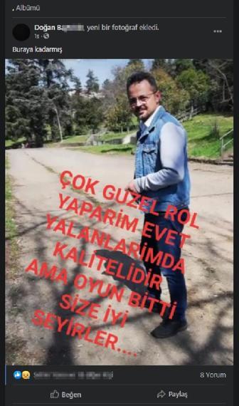 Zonguldakta dehşet Paylaştığı fotoğraf herkesi şoke etti