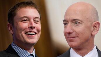 Bezos ve Musk yine karşı karşıya geldi, son gülen iyi güldü