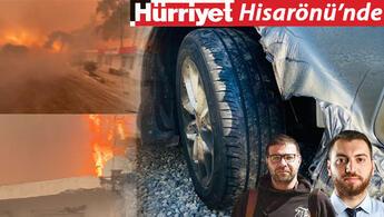 Τελευταία νέα: δημοσιογράφοι από τη Hürriyet στο Hisarönü ... Βρισκόμαστε στη μέση μιας καταστροφής