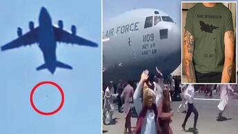 Το βήμα που σε έκανε να τα παρατήσεις: Οι Αφγανοί που έπεσαν από το αεροπλάνο έγιναν μπλουζάκια