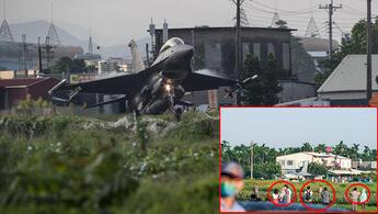 Tayvandan dünyayı şoke eden tatbikat: Savaş jetlerini otoyola indirdiler