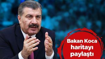 Bakan Koca paylat te il il koronavirs vaka saylar