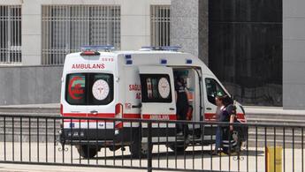Gülay, qui est tombé malade 3 minutes avant l'examen, a été transporté à l'hôpital