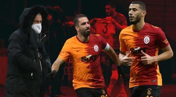 Galatasaray-Gençlerbirliği maçında Arda Turan ve Belhanda olay oldu Golden sonra Fatih Terim...
