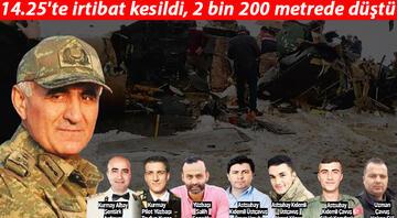 Yüreğimize ateş düştü Bitlis Tatvanda helikopter faciası: Biri korgeneral, 11 şehit