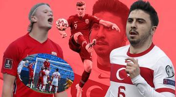 Norveç-Türkiye maçında Ozan Tufan golünü attı, sosyal medya yıkıldı Milli takımda bir ilk, Alexander Sörloth...