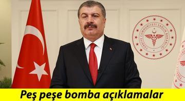 Salk Bakan Fahrettin Kocadan fla aklamalar... Rus Sputnik asnda tarih belli..