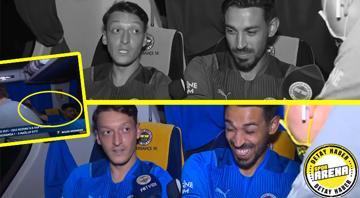 Son Dakika: Adana Demirspor deplasmanı dönüşü Fenerbahçe takım otobüsünde o anlar Mesut Özil, İrfan Can Kahveci ve Ozan Tufan...