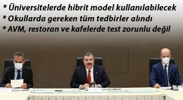 Bilim Kurulu toplantsnn ardndan kritik aklamalar pe pee geldi: Yz yze eitimden dn yok