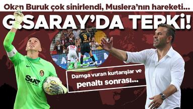 Antalyaspor-Galatasaray maçında tepki Okan Buruk çok sinirlendi, Musleradan dikkat çeken hareket...