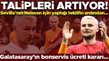 Galatasaraylı Victor Nelssonun talipleri artıyor Sevillanın transfer teklifi sonrası...