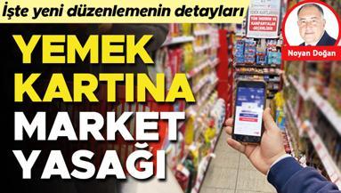 Çalışanlar yemek kartını alışverişte kullanamayacak