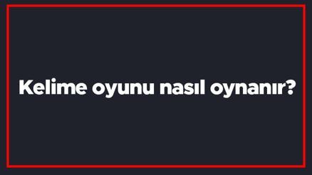 Kelime Oyunu Haberleri Son Dakika Kelime Oyunu Hakkinda Guncel Haber Ve Bilgiler