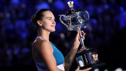 Avustralya Açıkta şampiyon Aryna Sabalenka İlk kez...